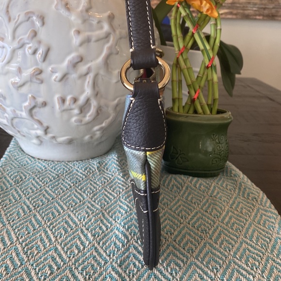 Dooney & Burke Purse (Multi-Color / Lady Bug) w/Gold Hardware. - Picture 6 of 11